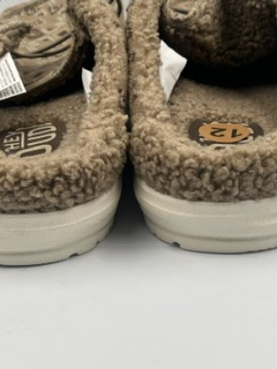 NEW Hey Dude Wally Slip on Sweater shoes Men’s 10 Knit Mules shoes slippers NWT